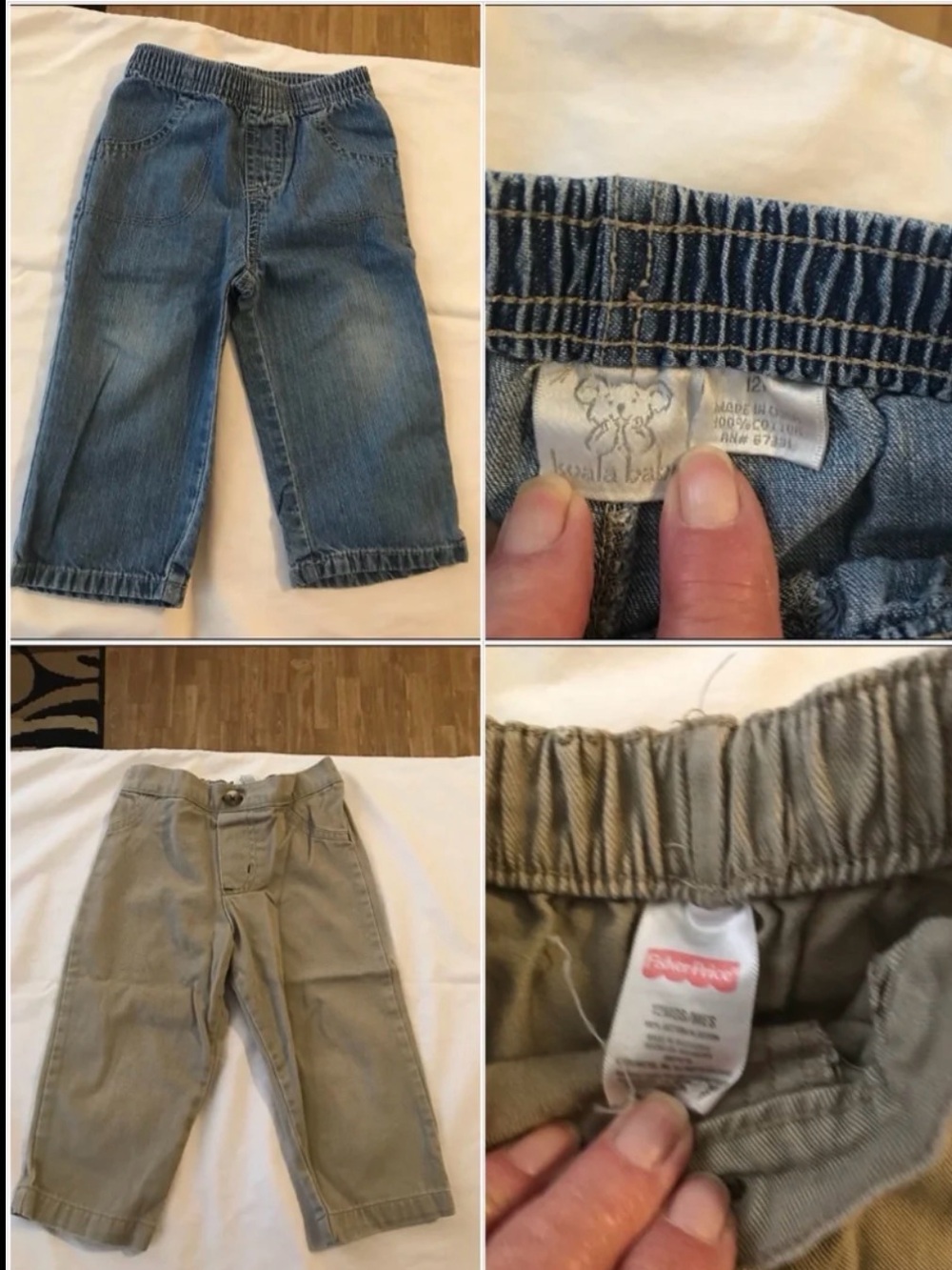 ❗️SALE❗️Boys 12 month joggers and pants-5 pair for $6.00